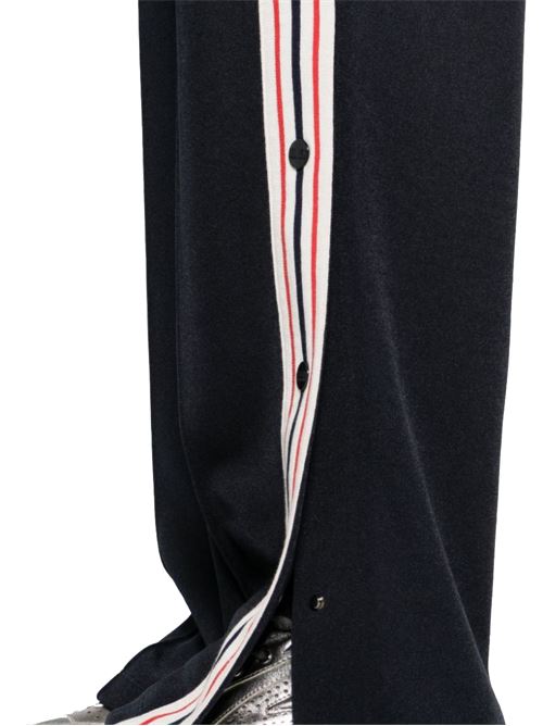 Midnight blue/papyrus white side stripe pants Golden Goose | GMP01855P00152650836